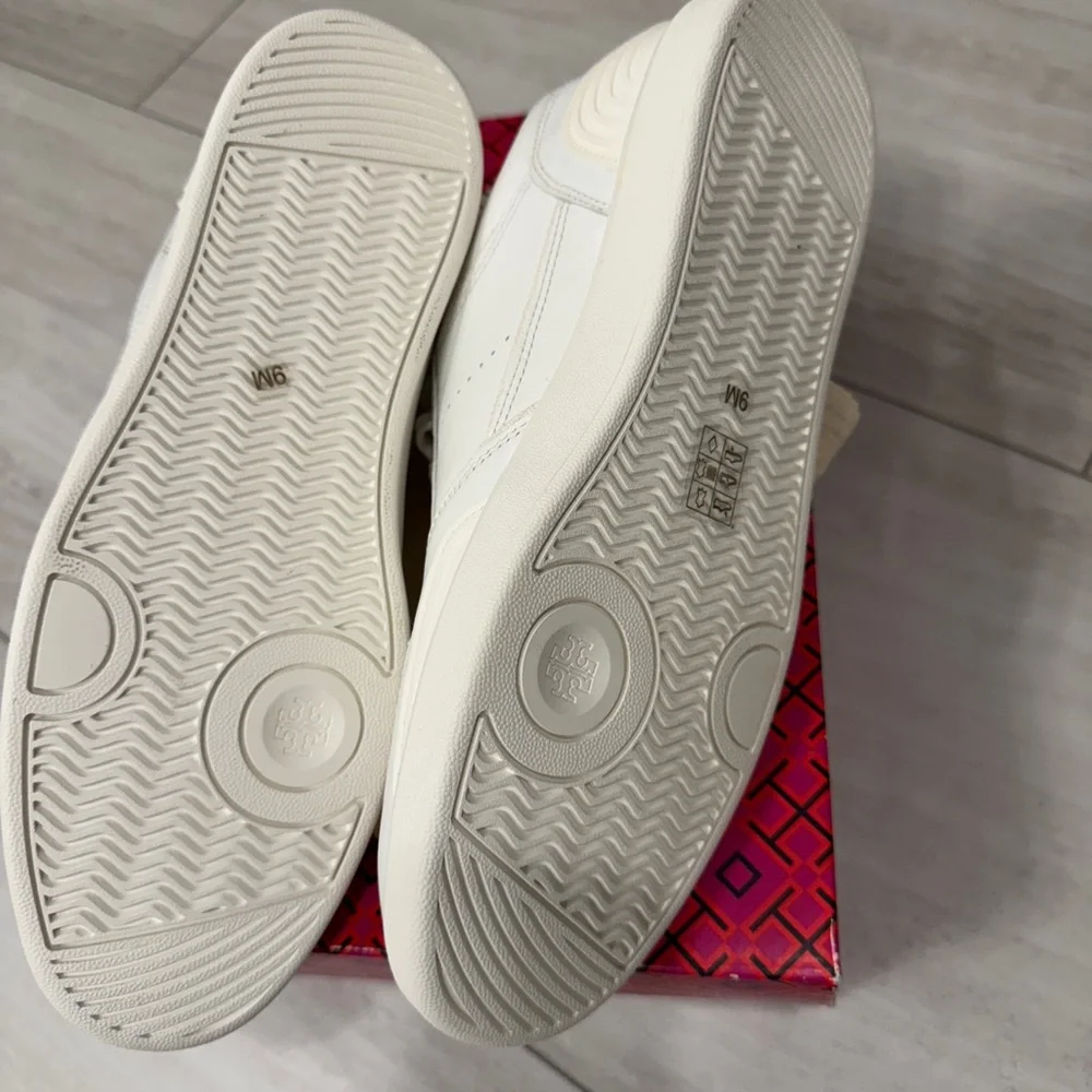 Tory Burch Clover Court Sneakers - Picture 6 of 9